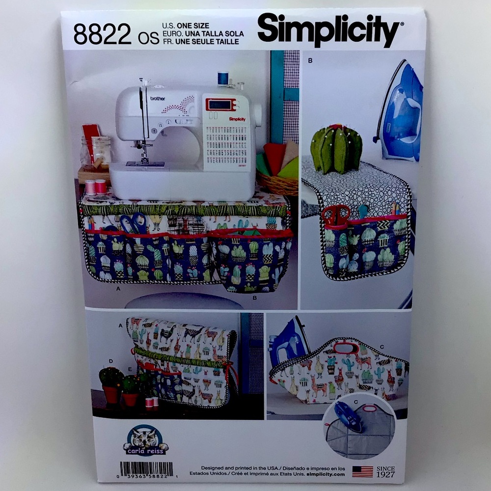 Simplicity Pattern 8822 - Sewing Accessories